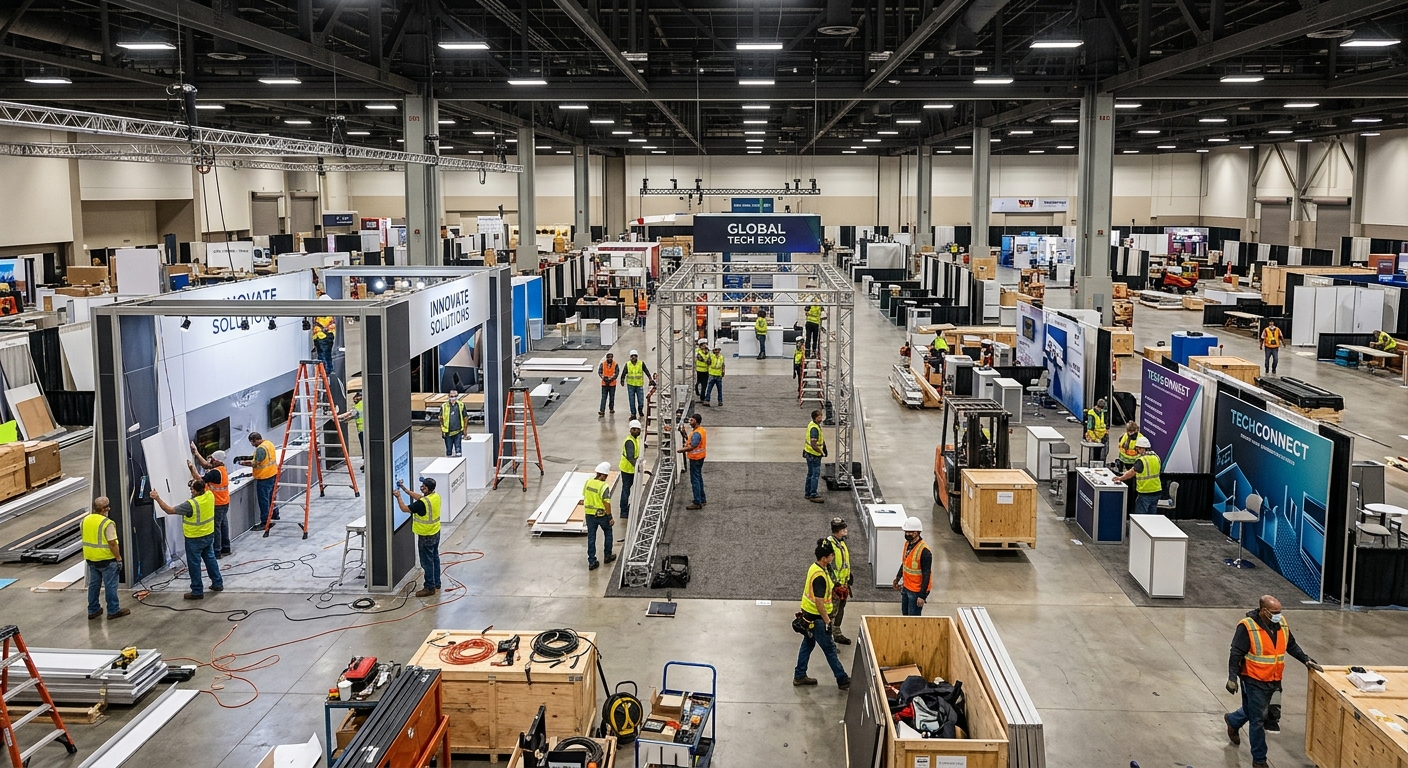 Hall 4 — Exhibition Setup
